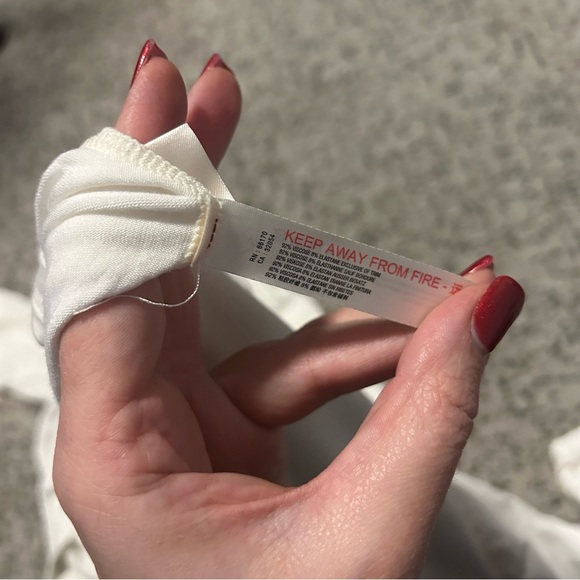 FP Movement By Free People White Runner Up Long Sleeve in Sail Size Small - Picture 6 of 10